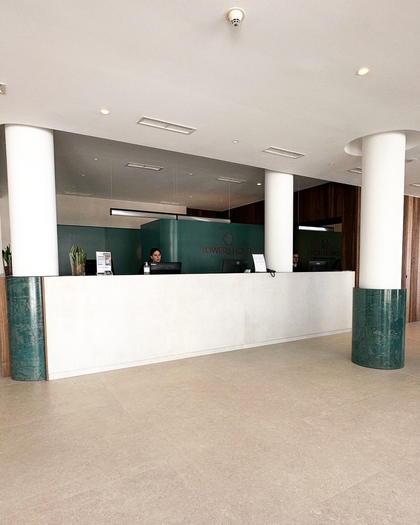 Réception 24h/24 Towers Hotel Stabiae Sorrento Coast Castellammare di Stabia