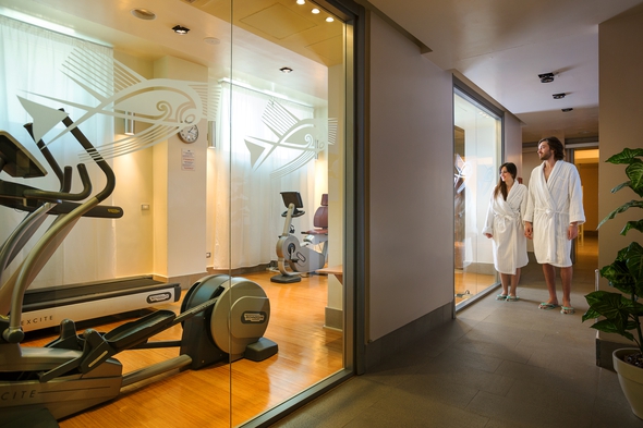 Fitnessraum Towers Hotel Stabiae Sorrento Coast Castellammare di Stabia