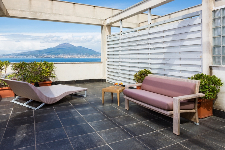 Terrace deluxe full sea view Towers Hotel Stabiae Sorrento Coast Castellammare di Stabia Terrace deluxe full sea view Towers Hotel Stabiae Sorrento Coast Castellammare di Stabia
