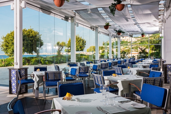 Restaurante alga Towers Hotel Stabiae Sorrento Coast Castellammare di Stabia