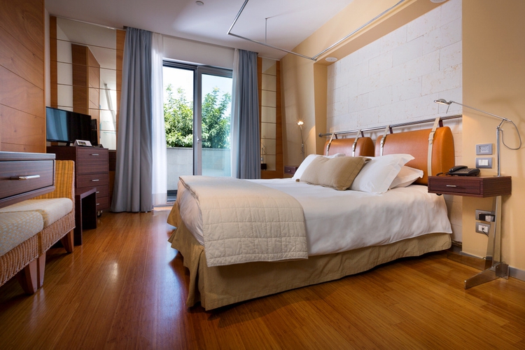 Doppelzimmer mit teilblick aufs meer Towers Hotel Stabiae Sorrento Coast Castellammare di Stabia