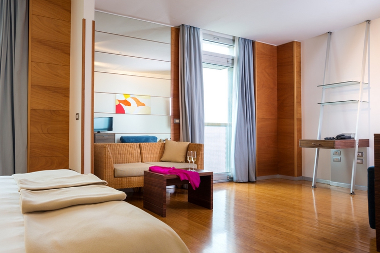 Habitación superior vista parcial mar Towers Hotel Stabiae Sorrento Coast Castellammare di Stabia Habitación superior vista parcial mar Towers Hotel Stabiae Sorrento Coast Castellammare di Stabia